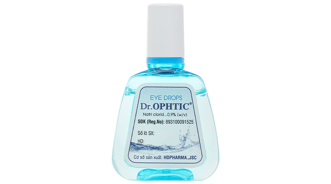 Dung dịch nhỏ mắt DR.OPHTIC rửa, làm sạch mắt chai 15ml - 11